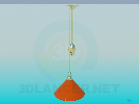 3d model Luminaire height regulator - preview