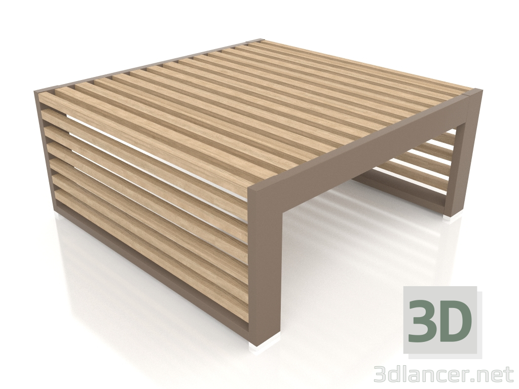 3 डी मॉडल साइड टेबल (कांस्य) - पूर्वावलोकन