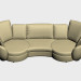 3d model Triple Sofa Las Vegas - preview