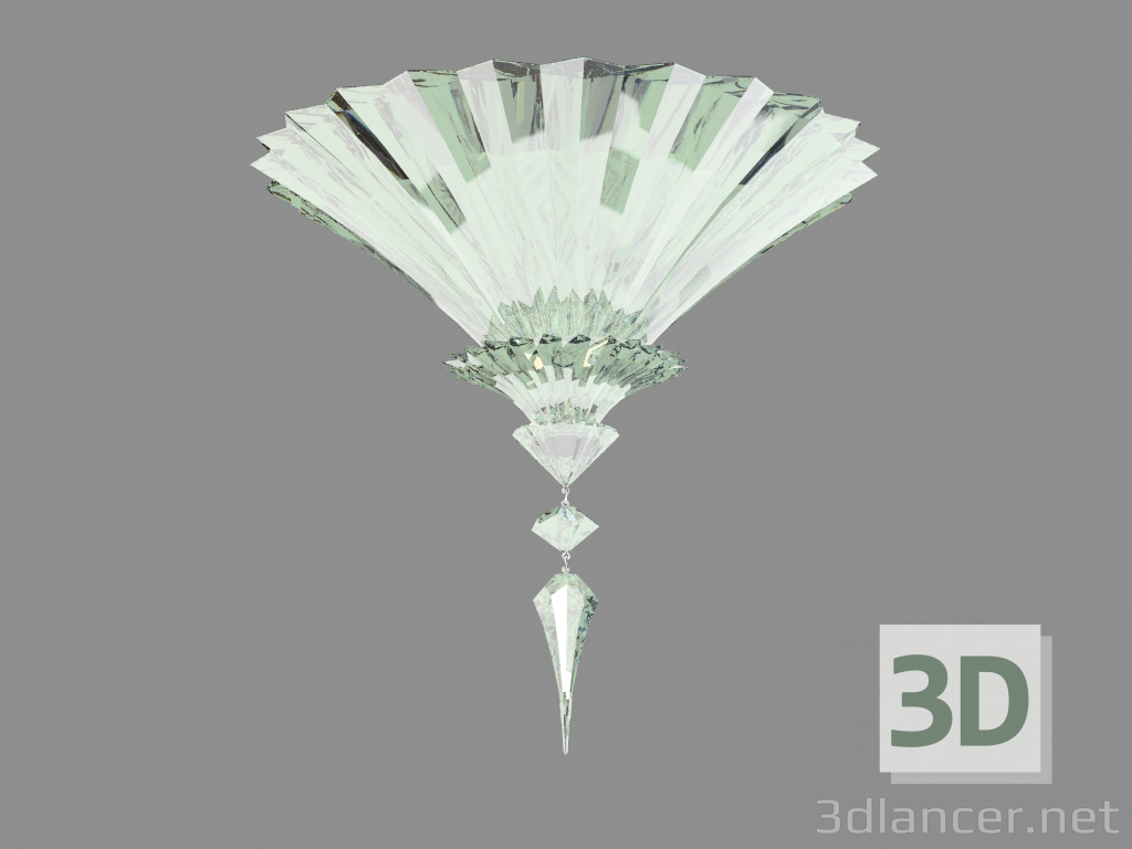 3D Modell Leuchte MILLE NUITS Plafonnier 2609469 - Vorschau