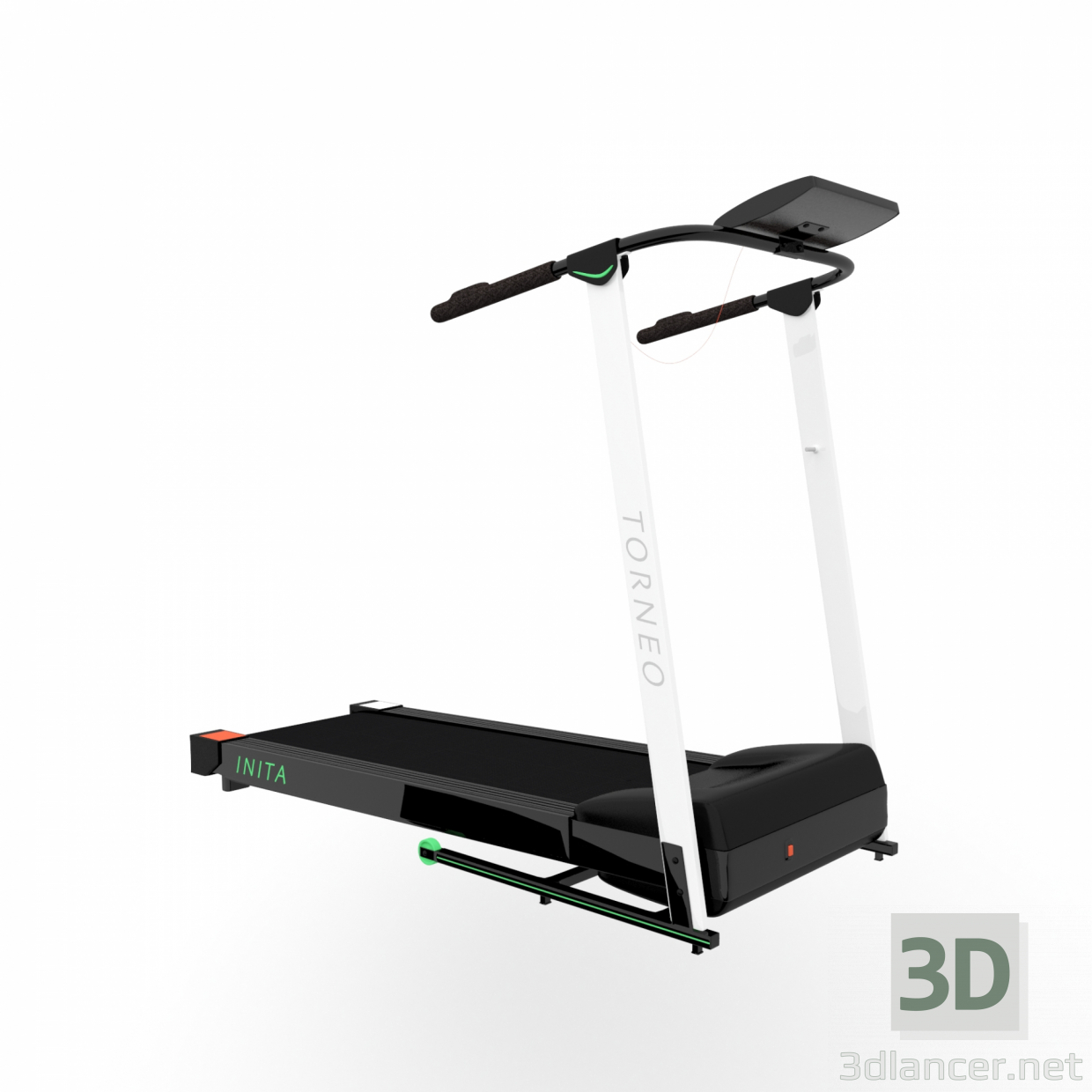 3d Treadmill model buy - render