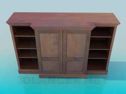 Cabinet with shelves