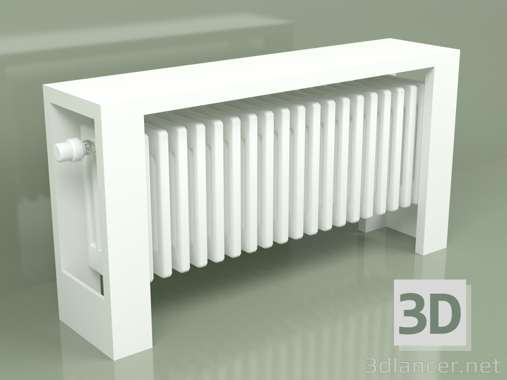 modèle 3D Radiateur Delta Column Bench V (H350 L1000 B177, RAL - 9016) - preview