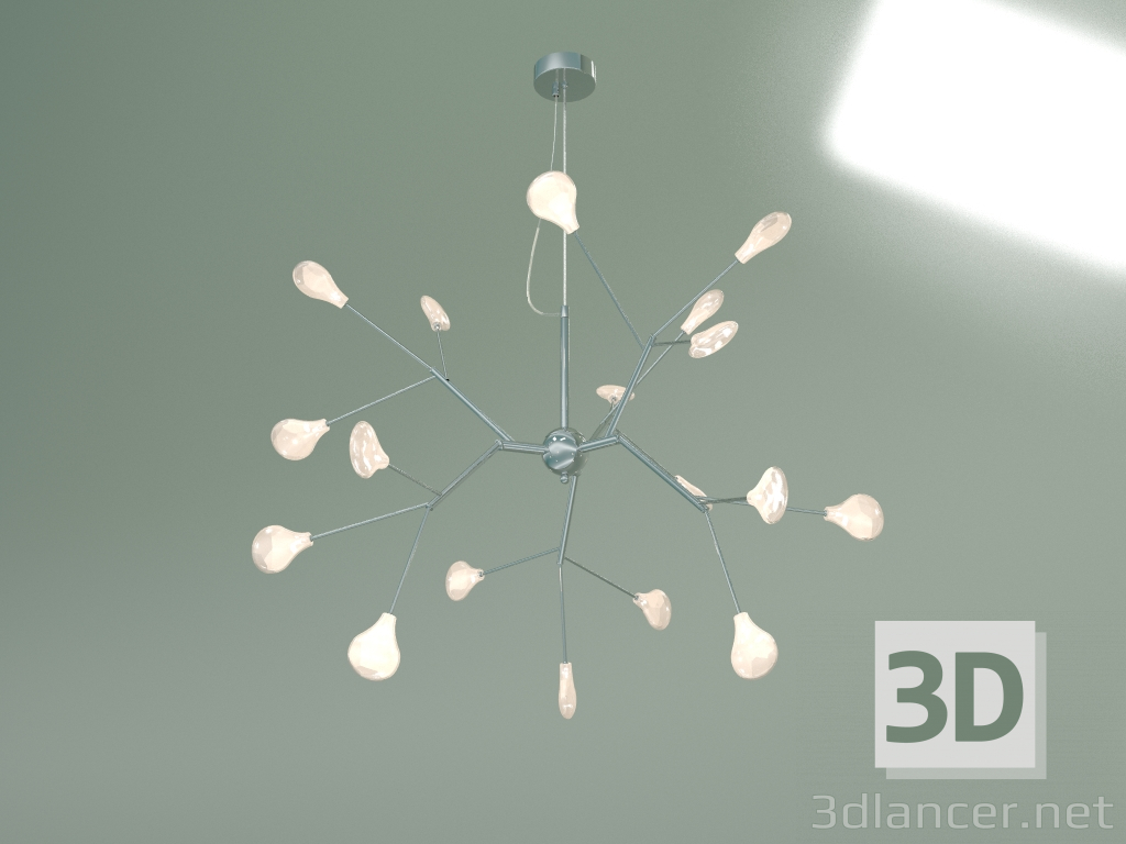 3d model Hanging chandelier Lamella 554 - preview