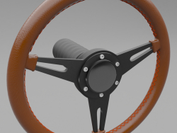 sports car steering wheel