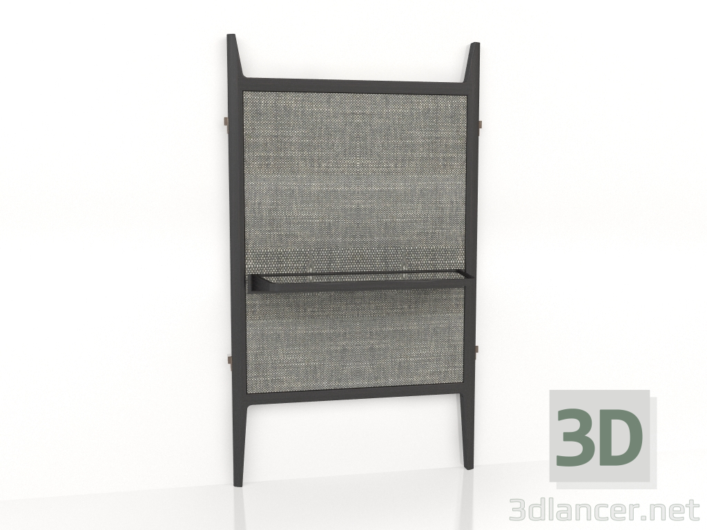 3D modeli Panel Seti alçak raf L90 - önizleme