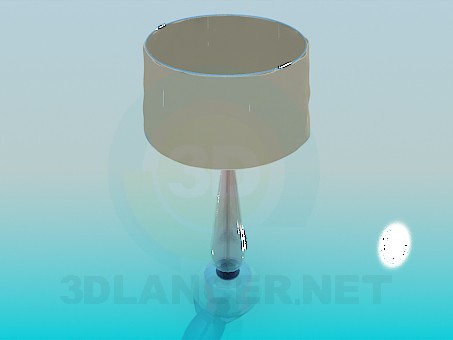 3D Modell Tisch-Lampe - Vorschau