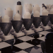 3D Gerçek erkekler için satranç modeli satın - render