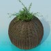 modèle 3D Panier pour le pot de fleurs - preview