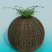 modello 3D Cesto per il vaso di fiori - anteprima
