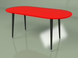 Журнальный столик Soap краска (красный)