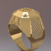 modello 3D di anello da uomo comprare - rendering