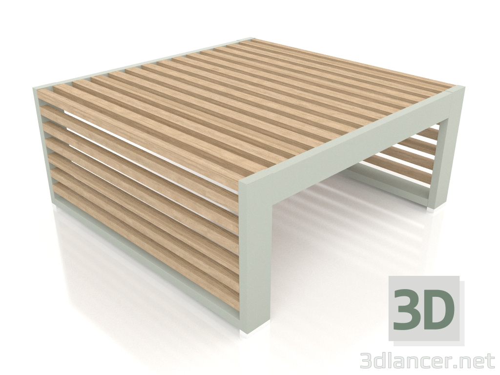 modello 3D Tavolino (Grigio cemento) - anteprima