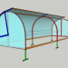 3d model Greenhouse "Khlebnitsa" - preview