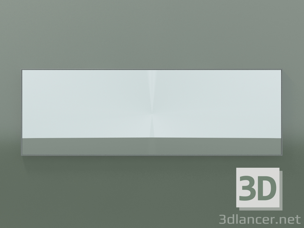 3D modeli Ayna Rettangolo (8ATGB0001, Gümüş Gri C35, H 48, L 144 cm) - önizleme