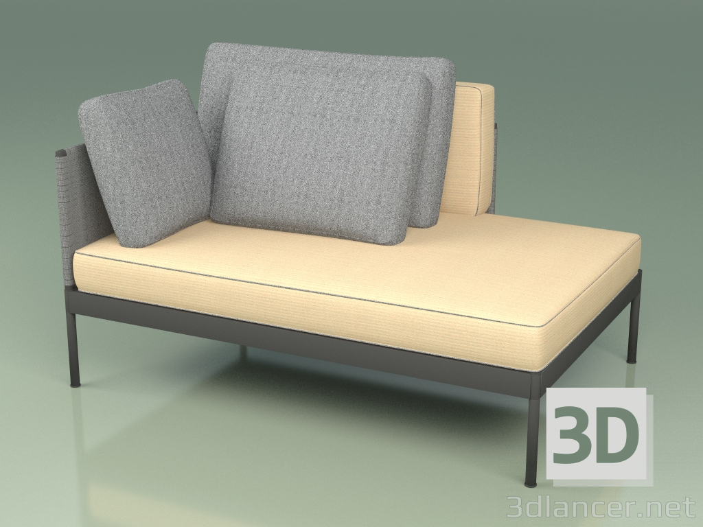 3D modeli Modüler kanepe (353 + 331, seçenek 1) - önizleme