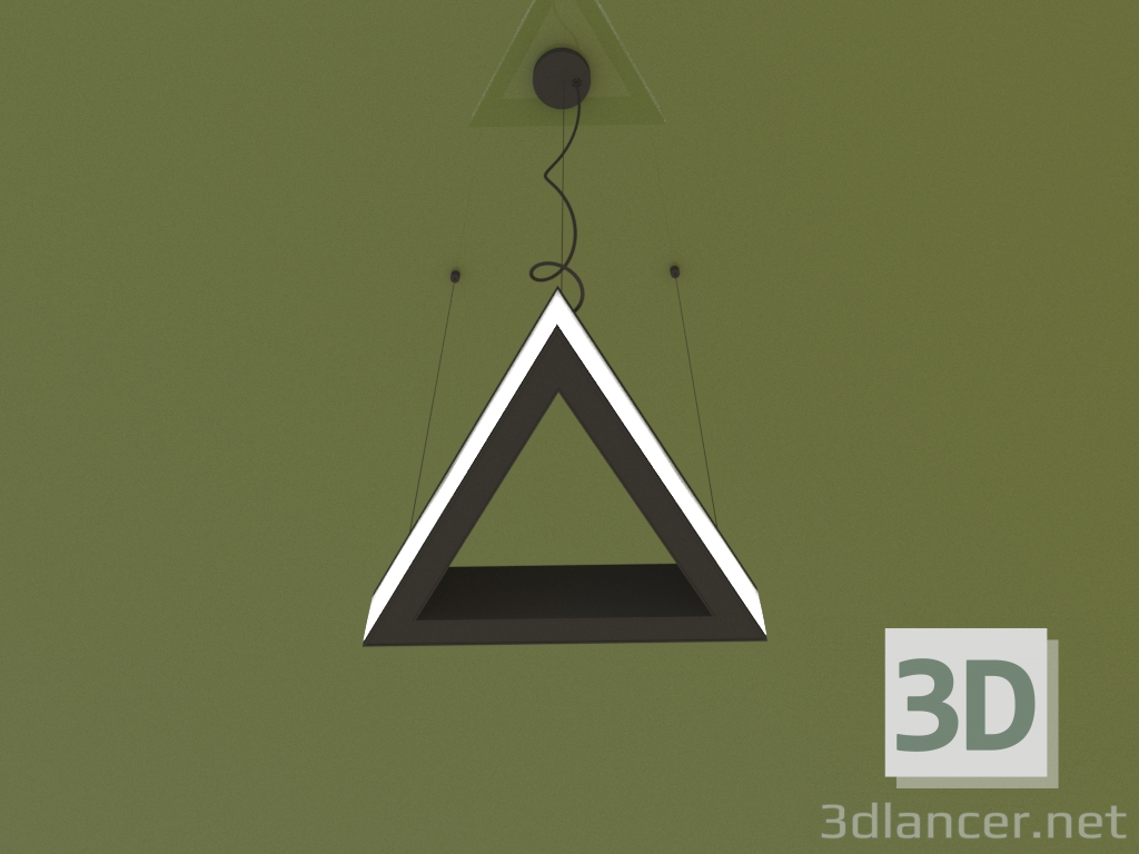 3d model Luminaire TRIANGOLO SIDE (274 mm) - preview