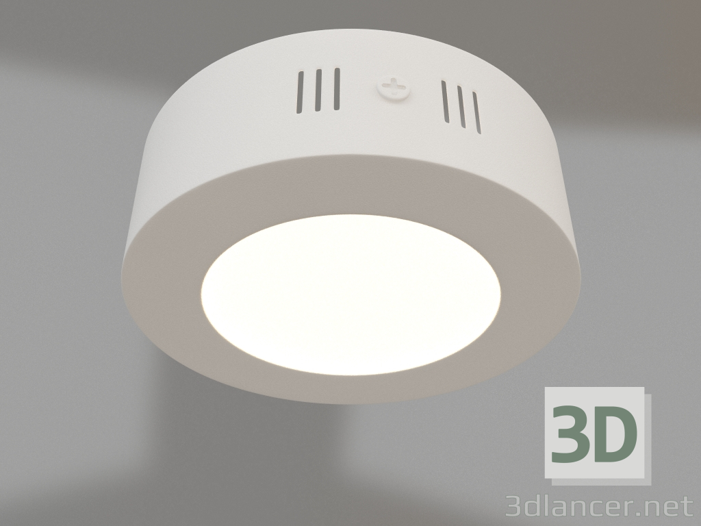 modèle 3D Lampe SP-R120-6W Blanc Jour - preview