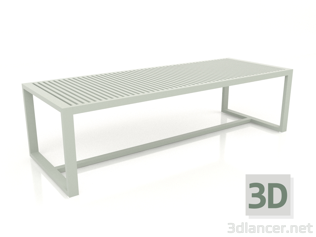 modello 3D Tavolo da pranzo 268 (Grigio cemento) - anteprima