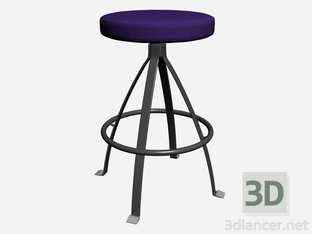 3D Modell Bar Stuhl TIM 2 - Vorschau