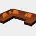 modèle 3D Canapé d'angle Lawrence - preview