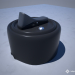 3d model The switch is round, external, one-button (old sample) - preview