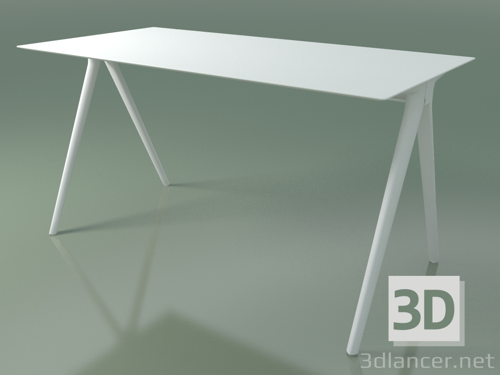 3D modeli Dikdörtgen masa 5415 (H 74 - 69x139 cm, HPL H02, V12) - önizleme