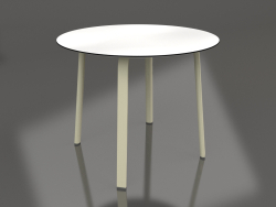 Round dining table Ø90 (Gold)