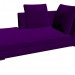 3d model Modular sofa (158x97x73) CH156LS - preview