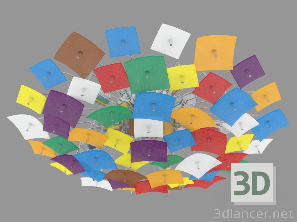 3 डी मॉडल झूमर (C110234 11color) - पूर्वावलोकन