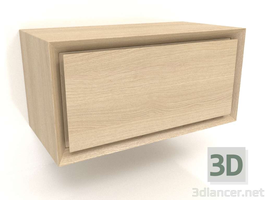 3 डी मॉडल कैबिनेट टीएम 011 (400x200x200, लकड़ी सफेद) - पूर्वावलोकन
