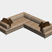 modello 3D divano ad angolo Primo Maggio - anteprima