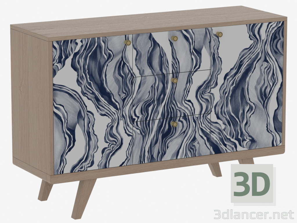 3d model Chest of drawers THIMON (IDC007007022) - preview