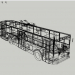 3D Troleybüs ZIU-682B modeli satın - render