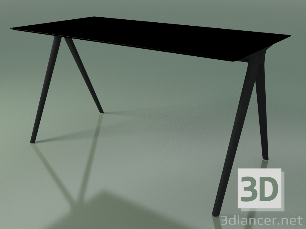 modello 3D Tavolo rettangolare 5415 (H 74 - 69x139 cm, HPL H03, V44) - anteprima