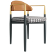 Designer Stuhl für Wohnzimmer LaLume MB20769-23 3D-Modell kaufen - Rendern