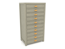 High chest of drawers (1 section)