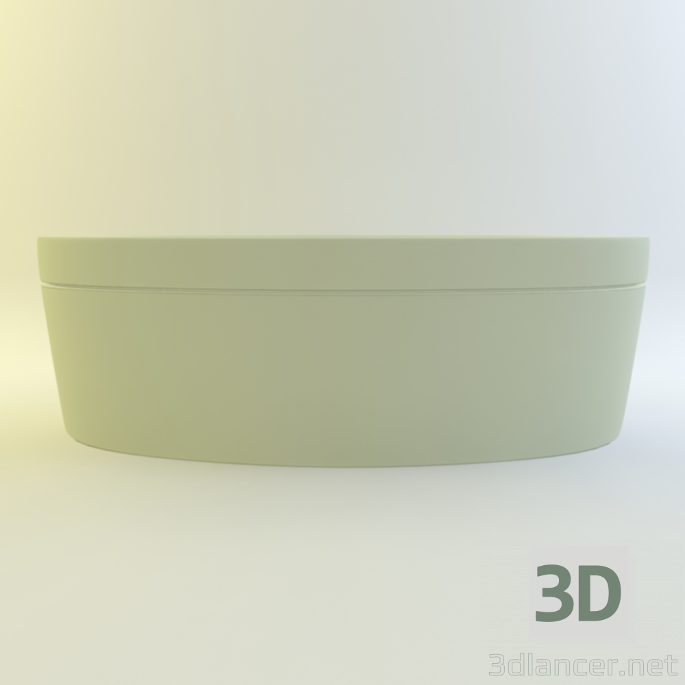 bañera 3D modelo Compro - render