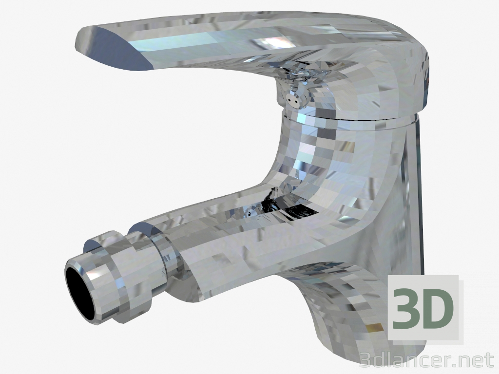 3D Modell Mixer für Bidet Jaguar Line (BDX 031M) - Vorschau