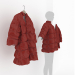 3D Kadın Kapitone Ceket modeli satın - render