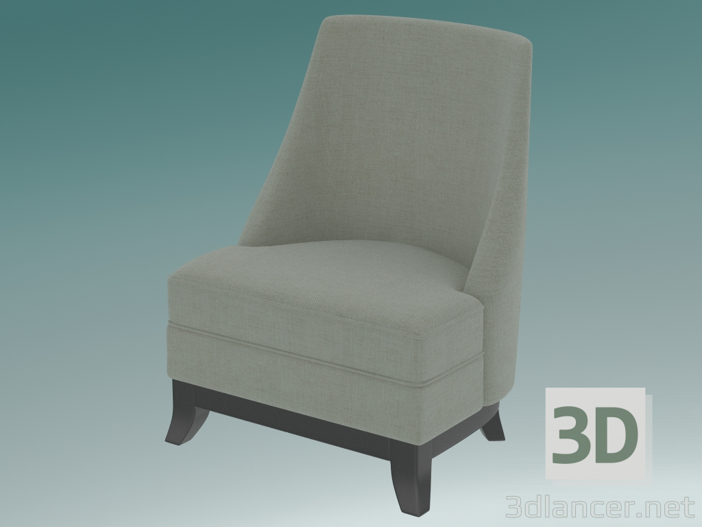 3d модель крісло Альфа – превью