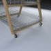 modello 3D di Servendo tavolo comprare - rendering
