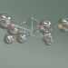 3D modeli Tavan avize Evita 30140-8 (krom) - önizleme