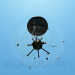 3d model Chandelier with glass dome - preview