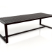 3d model Dining table 268 (Black) - preview