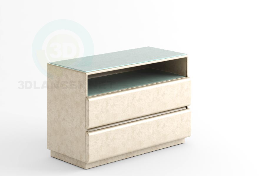 3d model Sevilla-TV mini chest of drawers - preview