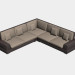 3d model Corner sofa Ralph - preview
