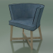 3d model Semicircular armchair (26, Rovere Sbiancato) - preview