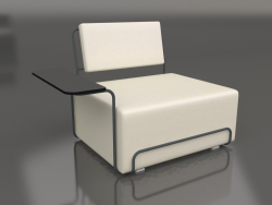 Кресло для отдыха с подлокотником левым (Anthracite)