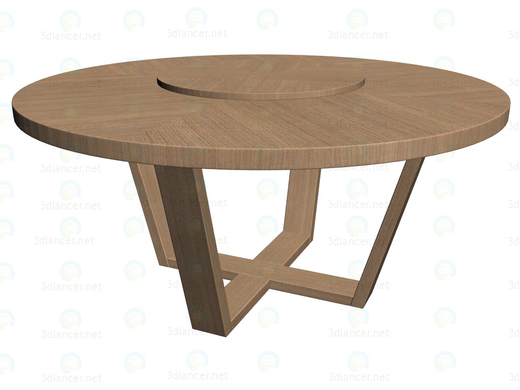 modèle 3D Table à manger SMTT16 - preview